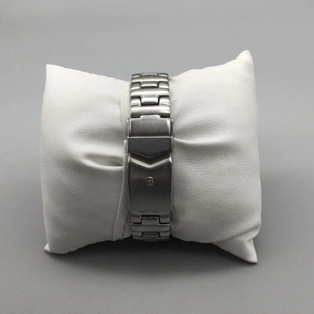 Bulova Millennia 100m Womens Watch 26mm CRACKED CRYSTAL Black New Battery 6